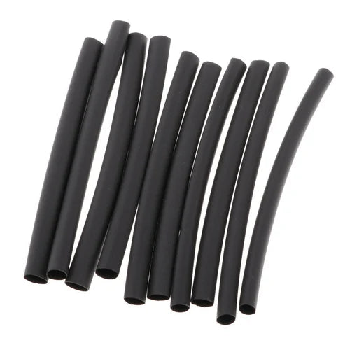 Heat Shrink Tube - 3mm Dia, Black, 1 Meter Length