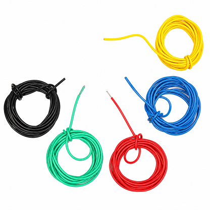 Hook Up Wire Packet 1 Meter Each - 5 Colors