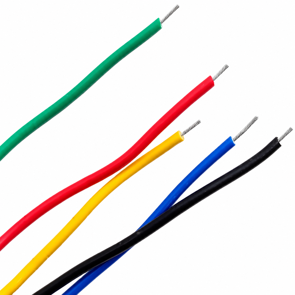 Hook Up Wire Packet 1 Meter Each - 5 Colors