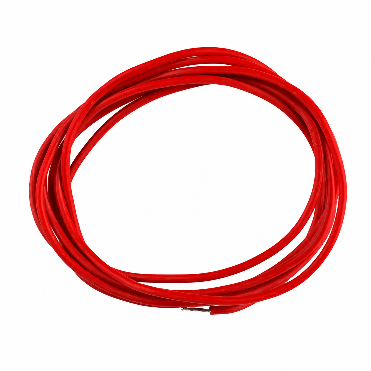 24 AWG Single Strand Wire - 1 Meter (RED)