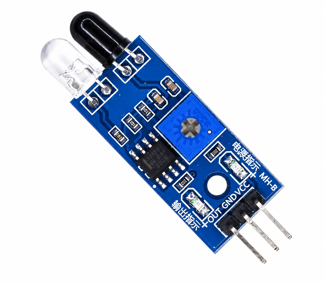 IR Obstacle Avoidance Sensor Module With LM393