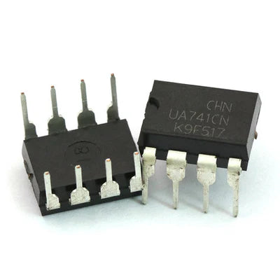 LM741 Op-Amp IC- DIP-8 Package