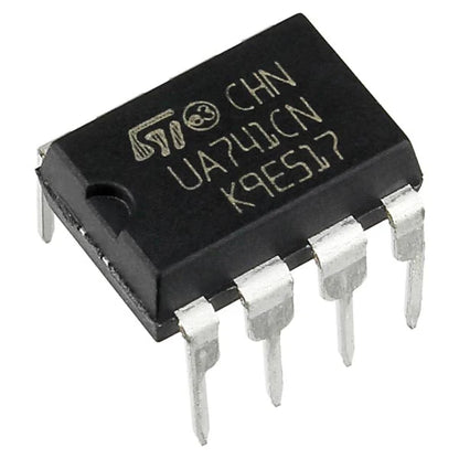 LM741 Op-Amp IC- DIP-8 Package
