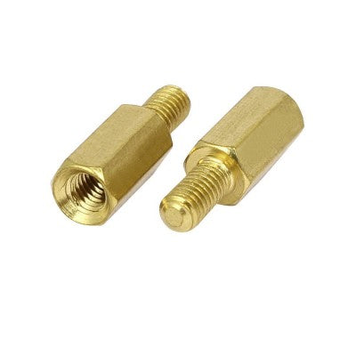 M3 x 10mm PCB Spacer Brass Threaded Male/Female
