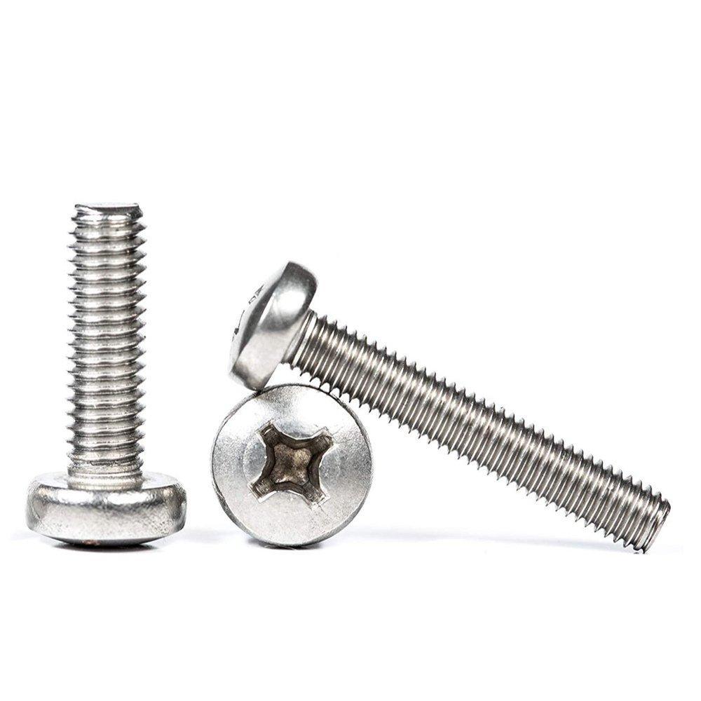 M3 x 20 SS 304 Philips PAN Head Bolt – 20mm Length (Pack of 2)