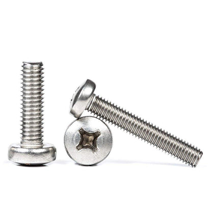 M3 x 20 SS 304 Philips PAN Head Bolt – 20mm Length (Pack of 2)