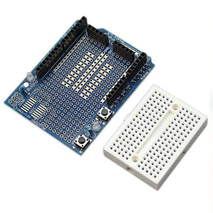 UNO Self Adhesive Prototype Shield with 170 Mini Breadboard