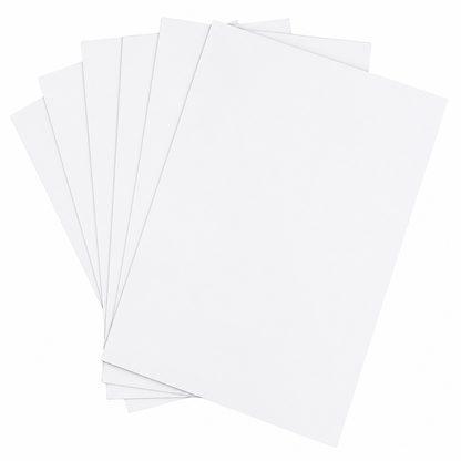 White PVC Foam Board Sheet/ Sunboard / Soft Board - 2mm