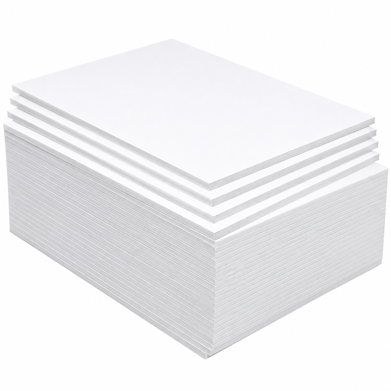 White PVC Foam Board Sheet/ Sunboard / Soft Board - 4mm