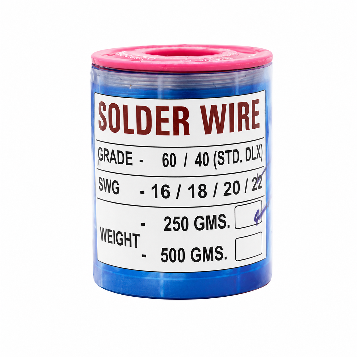 Generic BIG Tin Lead Rosin Core Soldering Iron Wire Reel - 250 Grams