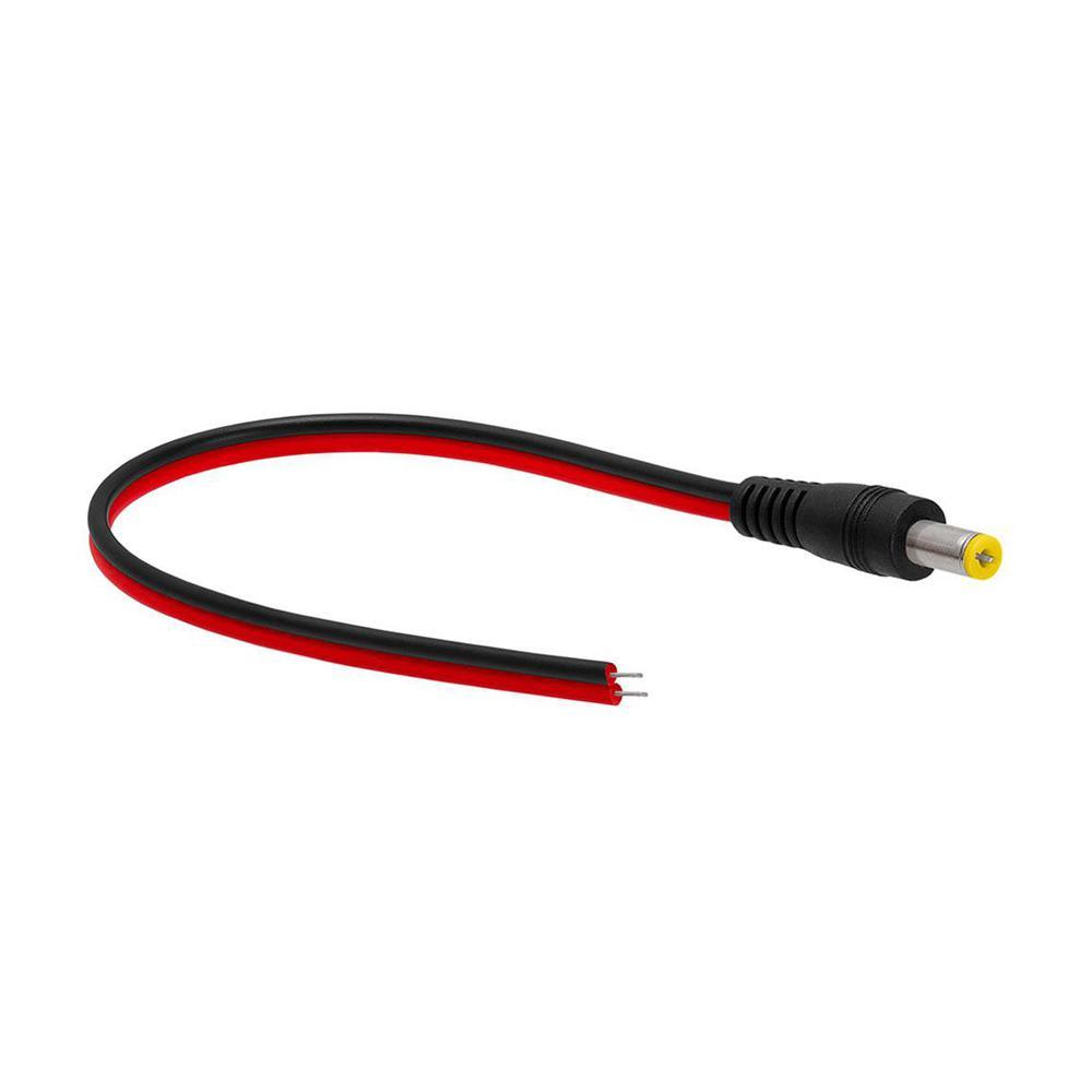 DC Jack Male Power Connector With Wire 5.5×2.1mm