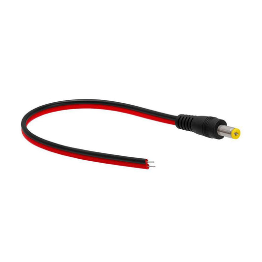 DC Jack Male Power Connector With Wire 5.5×2.1mm