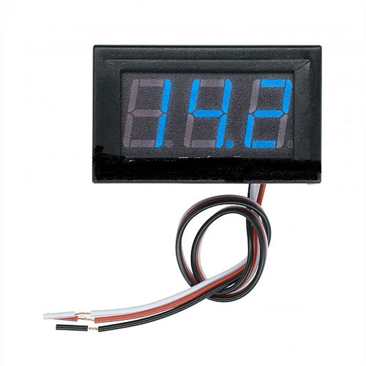 0.56inch Two-Wires Blue LED Voltmeter (3.5-30VDC)