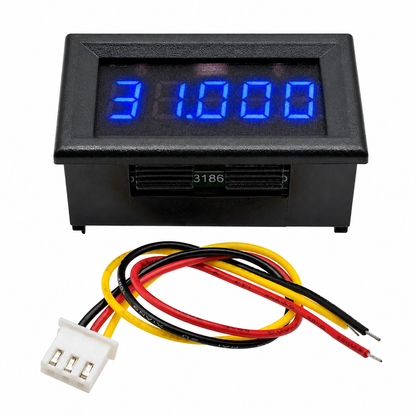 0.56inch Two-Wires Blue LED Voltmeter (3.5-30VDC)